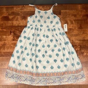 NWT Beautiful Boho Midi/Maxi Dress Girl’s 3t from Old Navy